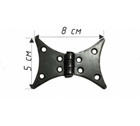 Мебельная кованая петля Covali HC-855B