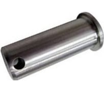 Ось с головкой ЦКИ DIN1444B 12x60 с отверстием под шплинт, цинк, 1 шт. 43467