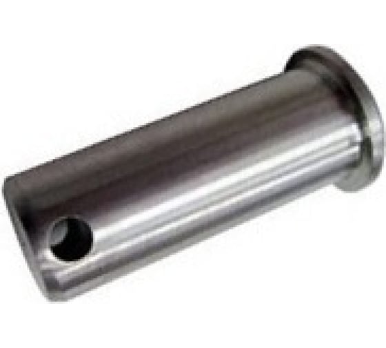 Ось с головкой ЦКИ DIN1444B 12x60 с отверстием под шплинт, цинк, 1 шт. 43467 1