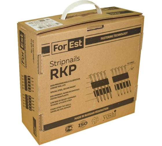 Гвоздь ForEst RKP 28/65 BK cnk, 2700 шт. МБ000017628