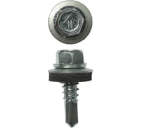 Саморезы для крепления кровельных материалов к металлическим конструкциям Зубр оцинкованные, 6,3x80 мм, 500 шт 4-300310-63-080