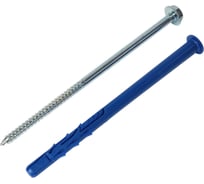 Рамный фасадный дюбель RAWLPLUG М10x160 нейлон, голова шестигран. R-FF1-N-K, 4 шт. R-FF1-N-10K160-MF