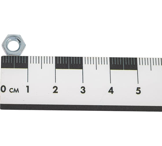 Гайка МЕТАЛЛСЕРВИС M5 DIN 934 оцинкованный, 20  шт. МС 1240283