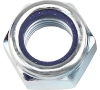 Гайка МЕТАЛЛСЕРВИС M5 DIN985 со стопорным кольцом, оцинкованный, 200 шт. бокс МС 1240408