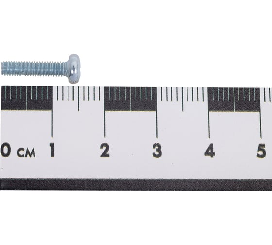 Винт с полусферической головкой МЕТАЛЛСЕРВИС M3x14 DIN 7985 оцинкованный, 100 шт. МС 1266681