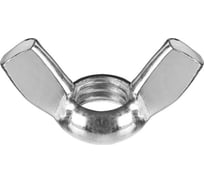 Гайка с барашком Зубр DIN 315, оцинкованная, M12, ТФ6, 1 шт. 4-303736-12