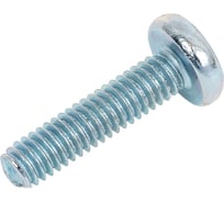 Винт с полусферической головкой МЕТАЛЛСЕРВИС M4x16 DIN 7985 оцинкованный, 400 шт. МС 1266792