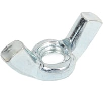 Гайка МЕТАЛЛСЕРВИС M6 DIN 315 барашковая, оцинкованный, 2 шт. МС 1240288