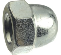 Колпачковая гайка DIN 1587 Зубр оцинкованная, M10, ТФ6, 2 шт. 4-303686-10