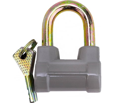 Навесной алюминиевый замок с короткой дужкой ON 63 мм 22-04-060