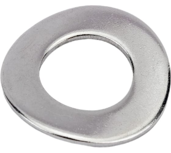 Шайба пружинная ЦКИ DIN137B М14 волнистая, цинк, 50 шт. 36429