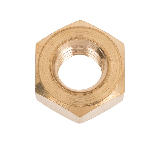 Гайка шестигранная DINFIX DIN 934 , латунь М 10 1 шт 00-0004542 1