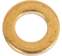 Шайба круглая без фаски DINFIX DIN 125А , латунь М 6 1 шт 00-0004554