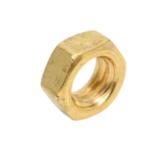 Гайка шестигранная DINFIX DIN 934 , латунь М 5 2 шт 00-0004531
