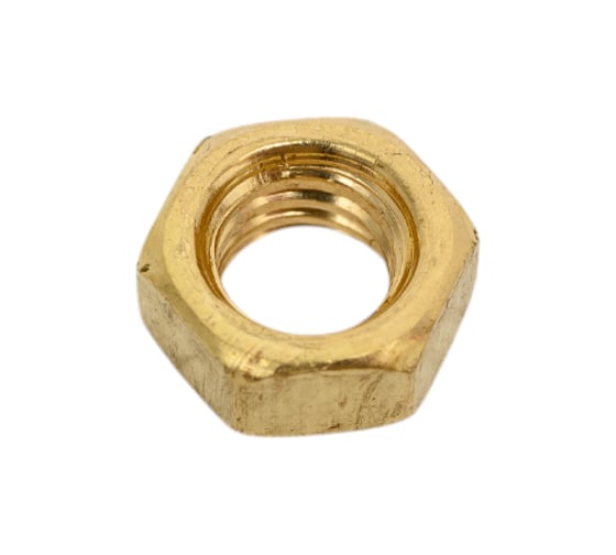 Гайка шестигранная DINFIX DIN 934 , латунь М 5 2 шт 00-0004531