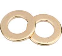 Шайба круглая без фаски DINFIX DIN 125А , латунь М 10 2 шт 00-0004563