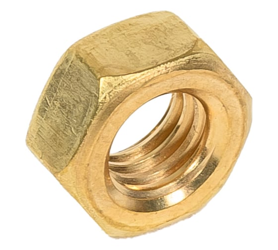 Гайка шестигранная DINFIX DIN 934 , латунь М 5 5 шт 00-0004532