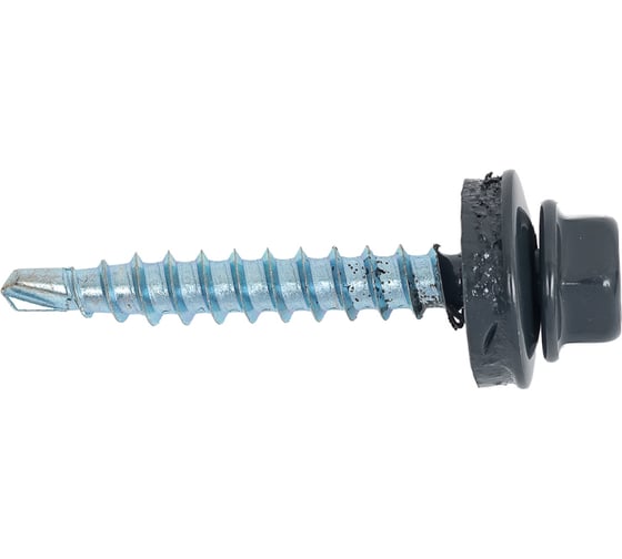 Кровельный саморез Daxmer 4,8x35 мм, RAL 7016, сверло №1, 250 шт. 00000328571