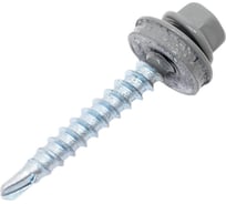 Кровельный саморез Daxmer 4,8x35 мм, RAL 7005, сверло №1, 250 шт. 00000303940