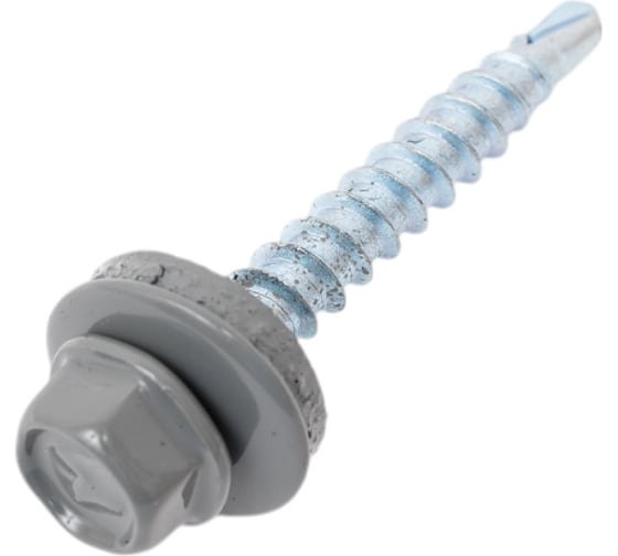 Кровельный саморез Daxmer 4,8x35 мм, RAL 7005, сверло №1, 250 шт. 00000303940