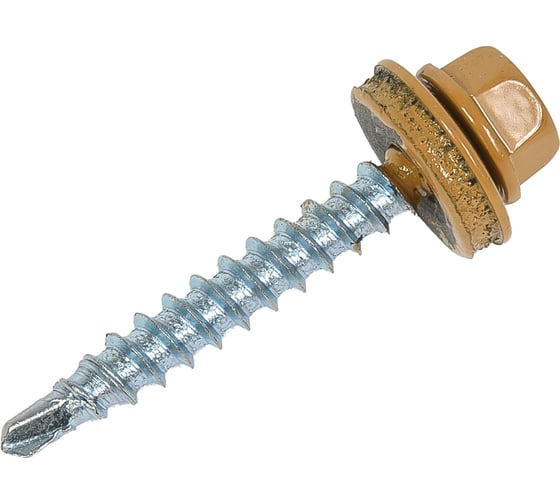 Кровельный саморез Daxmer 4,8x35 мм, RAL 1011, сверло №1, 250 шт. 00000317149