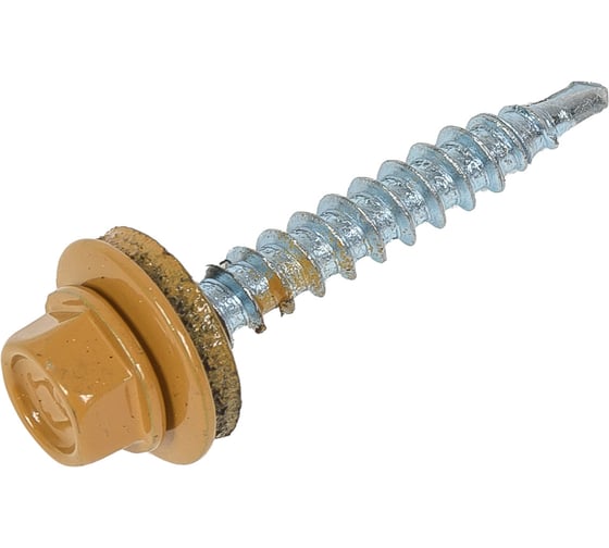 Кровельный саморез Daxmer 4,8x35 мм, RAL 1011, сверло №1, 250 шт. 00000317149