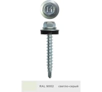 Кровельный саморез Daxmer 4,8x29 мм, RAL 9002, сверло №1, 250 шт. 00000303826