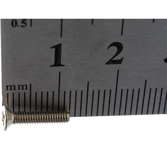 Винт ЦКИ DIN965 М2.5х12 нерж. A2 1000 шт 58830