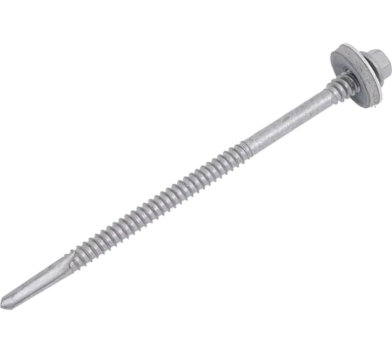 Самосверлящий винт Skreppro SsWp(EPDM) 16х5.5(6.3)х115 (дакромет), 100 шт. 4680635460071 1