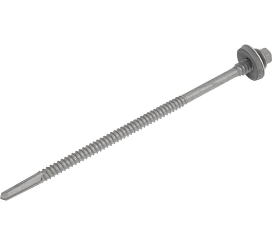 Самосверлящий винт Skreppro SsWp(EPDM) 16х5.5(6.3)х140 (дакромет), 100 шт. 4680635460057