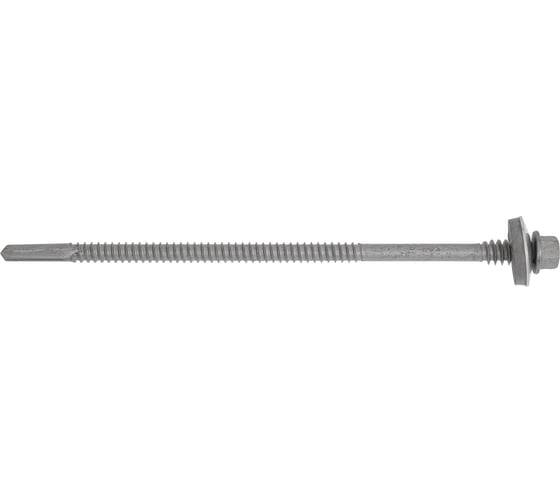 Самосверлящий винт Skreppro SsWp(EPDM) 16х5.5(6.3)х140 (дакромет), 100 шт. 4680635460057