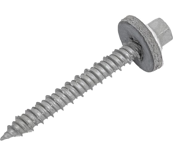 Самосверлящий винт Skreppro SsWp(EPDM) 16х6.3(7,1)х350 (цинк), 50 шт. 4680635460309 1