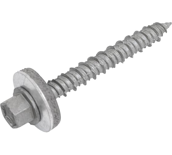 Самосверлящий винт Skreppro SsWp(EPDM) 16х6.3(7,1)х350 (цинк), 50 шт. 4680635460309