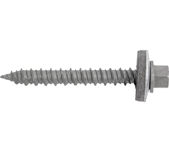 Самосверлящий винт Skreppro SsWp(EPDM) 16х6.3(7,1)х350 (цинк), 50 шт. 4680635460309
