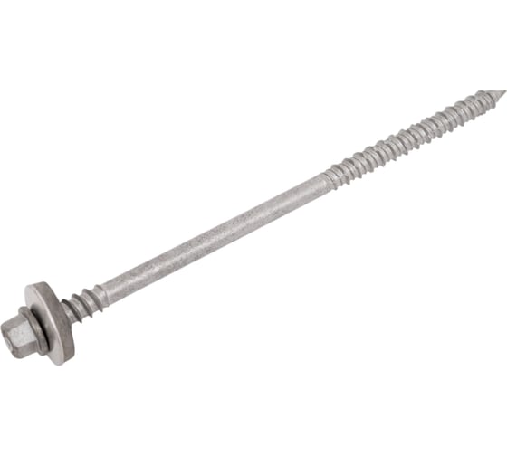 Винт по бетону Skreppro ScWp (EPDM) 6,3(7,1)х135 Dacromet, 100 шт. 4680635460453
