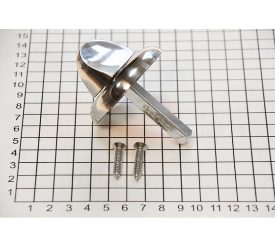 Поворотная кнопка Doorlock DL TK07/8/45/P SN матовый никель для задвижек, шпиндель 8x45мм 73369