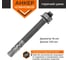 Анкер клиновой механический Daxmer HG-AK М 16х140 80 шт 00-00465234 2