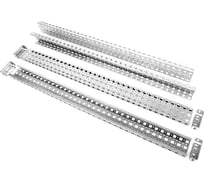 Монтажная шина Elbox 23x73 с держателем для шкафов высота/ширина/глубина 2200 мм EMS-RM-73.23.2200