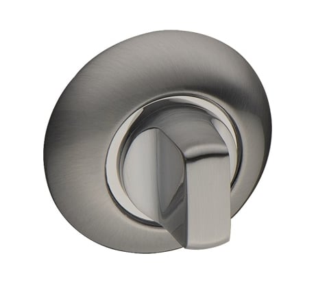 Круглая дверная завертка KERRON матовый хром DN7900 SC/CP