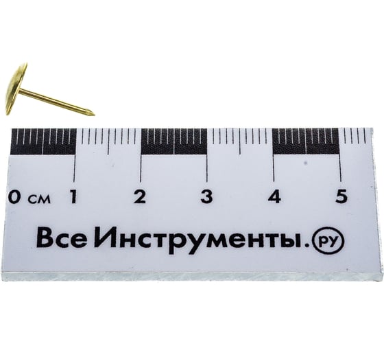 Декоративные гвозди Element 9,5мм латунь 100 шт 021120