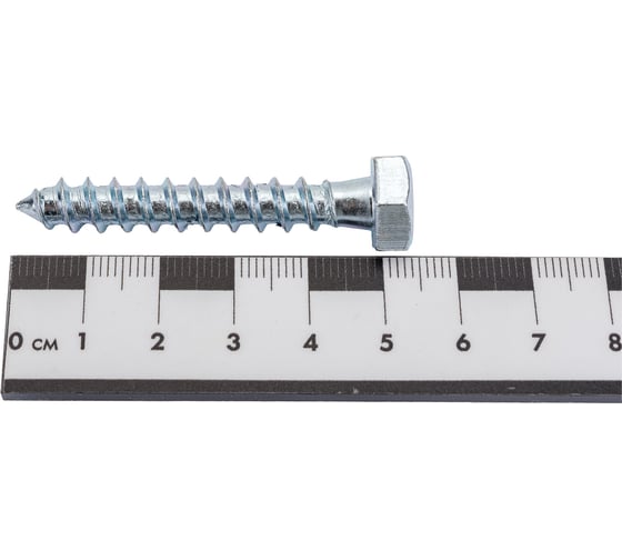 Сантехнический шуруп INTERFIX GL 8х50 глухарь 29172