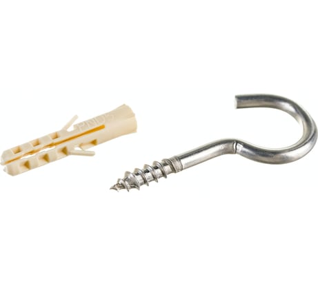 Крюк-шуруп ЕВРОПАРТНЕР 3,6 х 12/40 нержав.сталь 2 шт. G2 0566 1