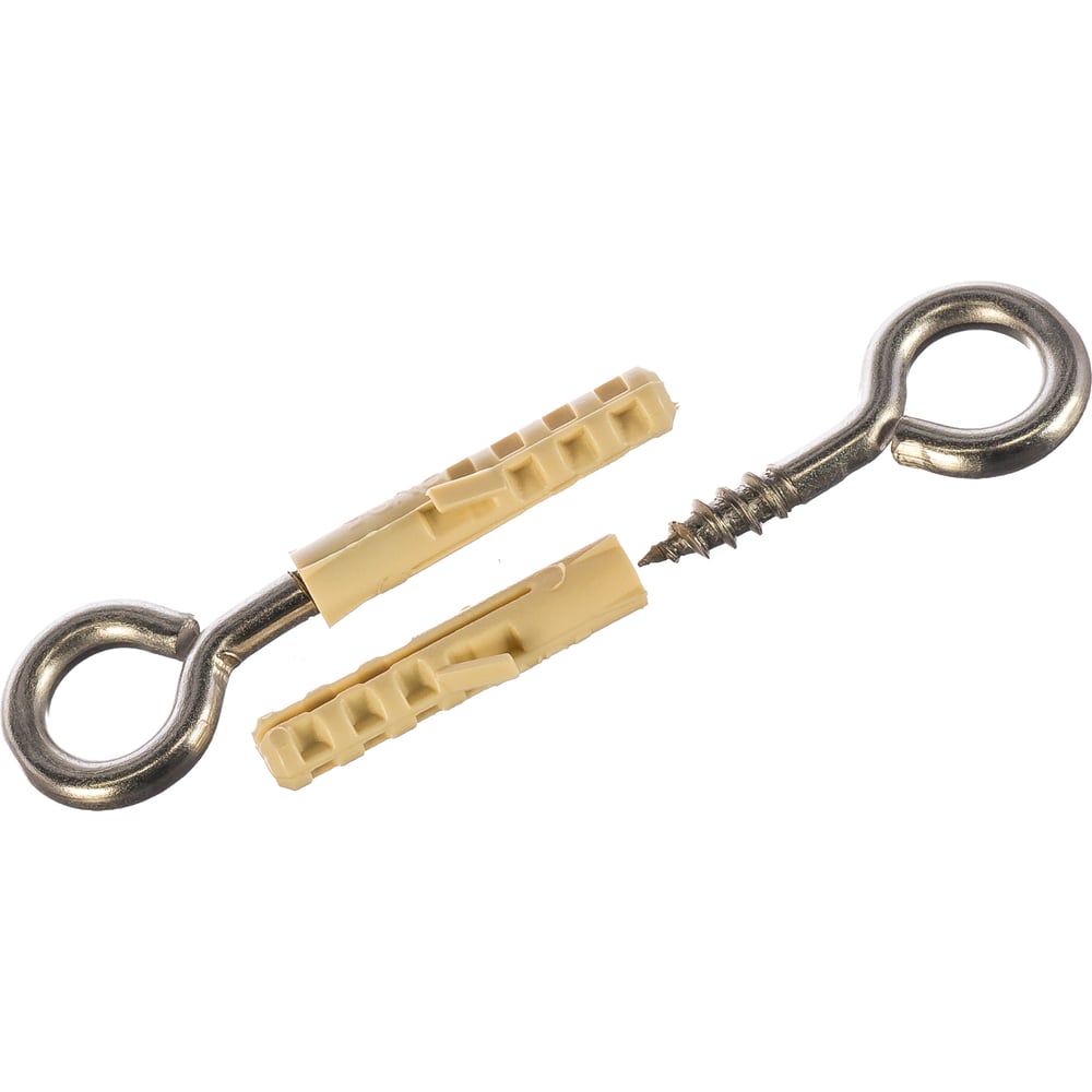 Петля-шуруп ЕВРОПАРТНЕР 16х8х4,1 нержав.сталь 2 шт. G2 0552 1 ...