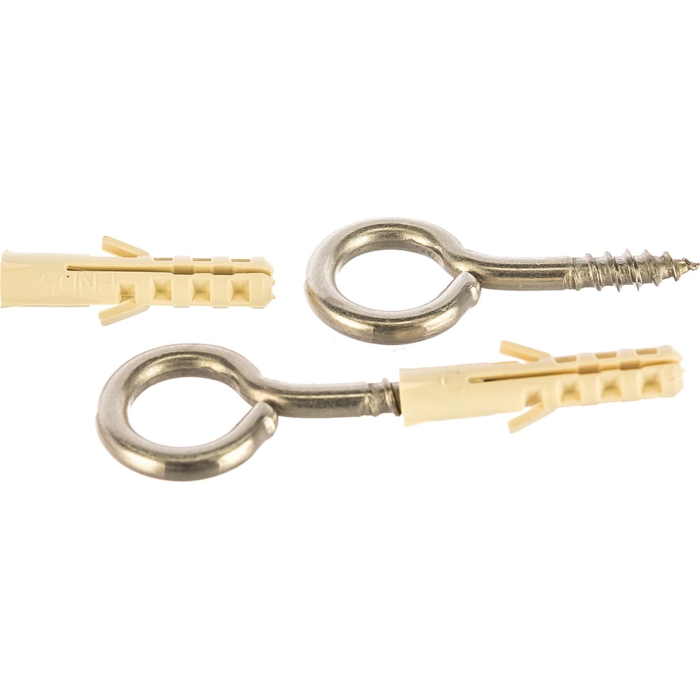 Петля-шуруп ЕВРОПАРТНЕР 20х10х4,1 нержав.сталь 2 шт. G2 0553 1 ...