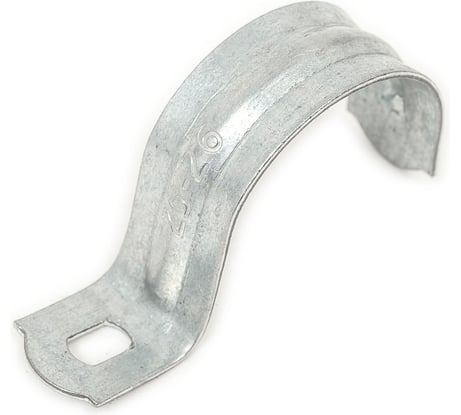 Скоба однолапковая крепежная металлическая Абсолют СМО 25-26 мм, 100 шт. ER0000008