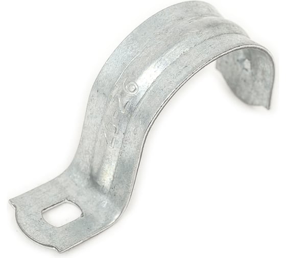 Скоба однолапковая крепежная металлическая Абсолют СМО 25-26 мм, 100 шт. ER0000008 1