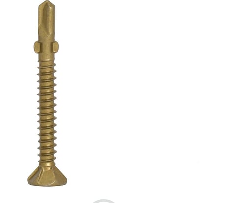 Саморез TULSTOR Wing Screw флюгель, дерево-металл, желтый антикор 1000+; TX 25 4,8_38 mm уп.500 шт 904335