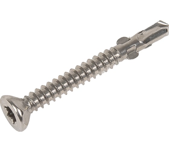 Саморез TULSTOR Wing Screw флюгель, дерево-металл нерж TX 30 5,5x50 уп.300шт 405550