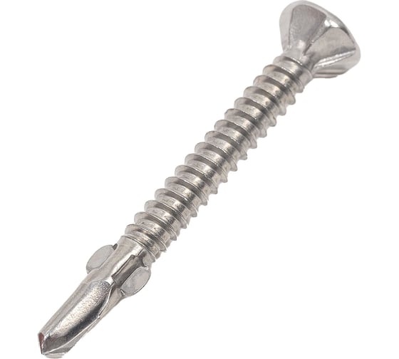 Саморез TULSTOR Wing Screw флюгель, дерево-металл, нержавеющий, ; TX 25 4,8x45 упаковка 400 шт. 404845