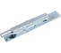 Шпингалет торцевой Doorlock NF123.1 оцинкованный, длина хода 18 мм, планка 25x160 мм, резьба М8 06370 2